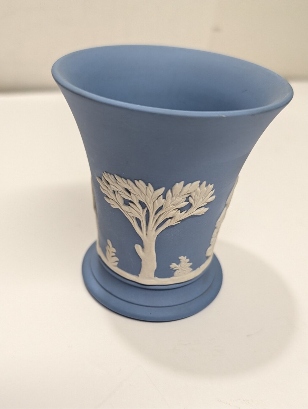 Wedgwood Jasper Vase Trumpet Cup England Victorian - Picture 6 of 14